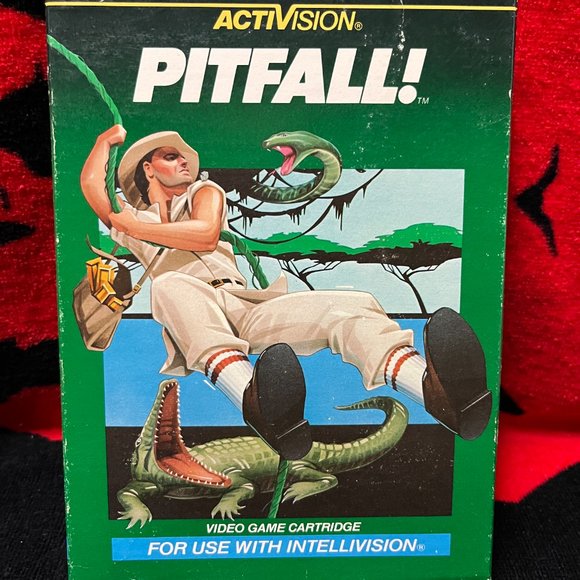 Mattel Intellivision. Pitfall. Complete & Fully Tested. 1982 Release - Picture 2 of 10